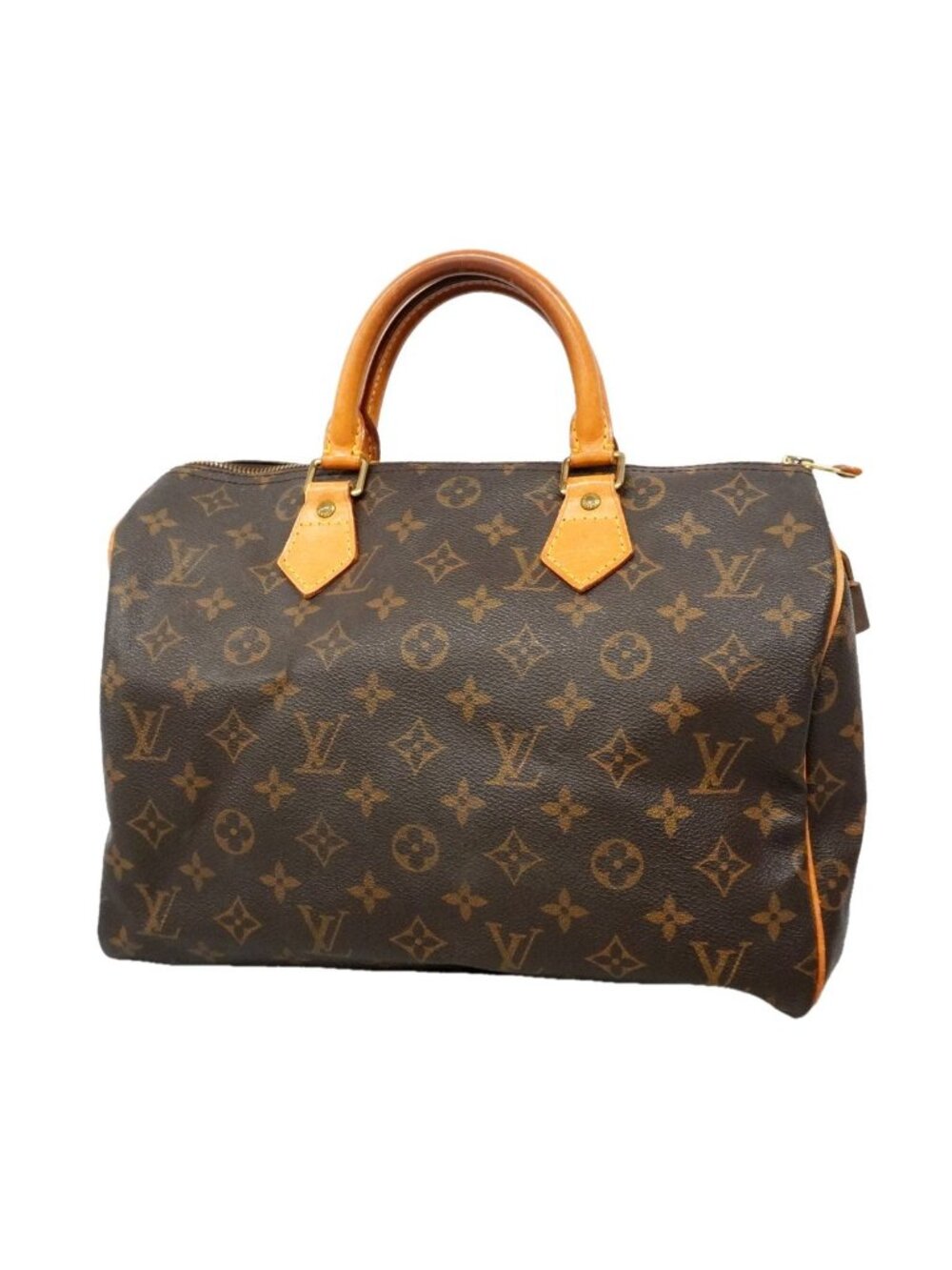 Louis Vuitton Handbag Monogram Speedy 30 Brown